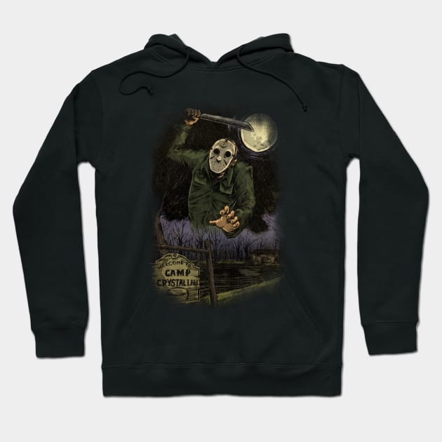 Camp Crystal Lake Hoodie by chrisraimoart